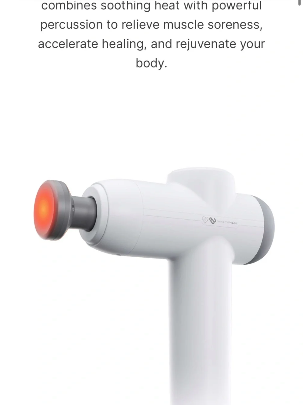 Aura percussion massage